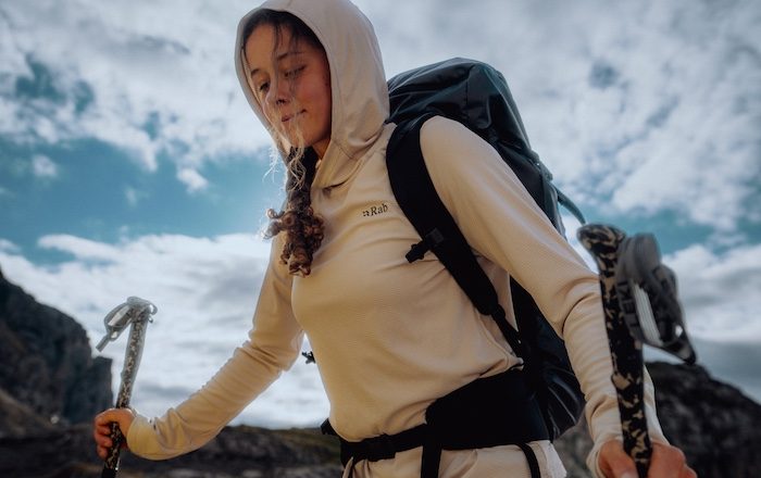 Primeras capas montaña verano RAB SS26 www.sportvicious.com